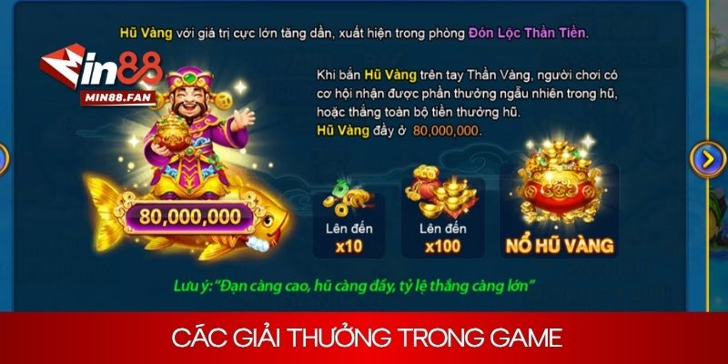 Giới thiệu những giải thưởng cực lớn được săn đón trong game