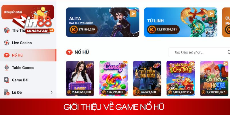 Giới thiệu về game nổ hũ