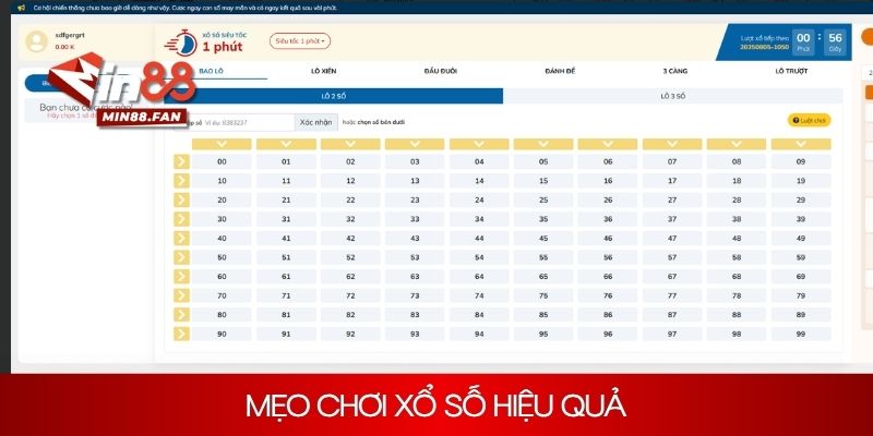 Mẹo chơi xổ số hiệu quả