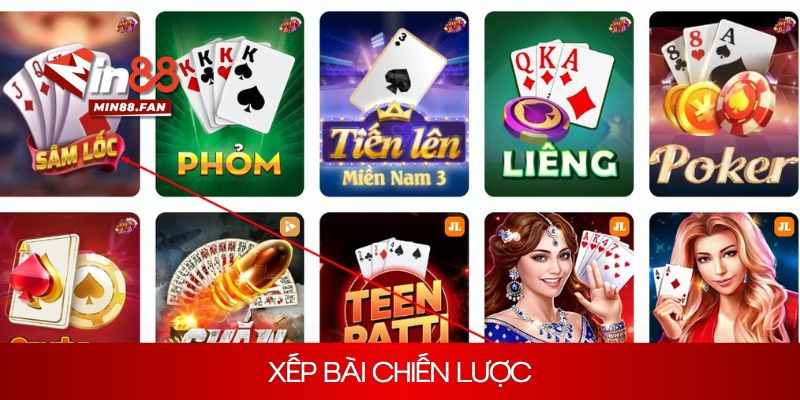 Xếp bài khoa học giúp tăng cơ hội thắng